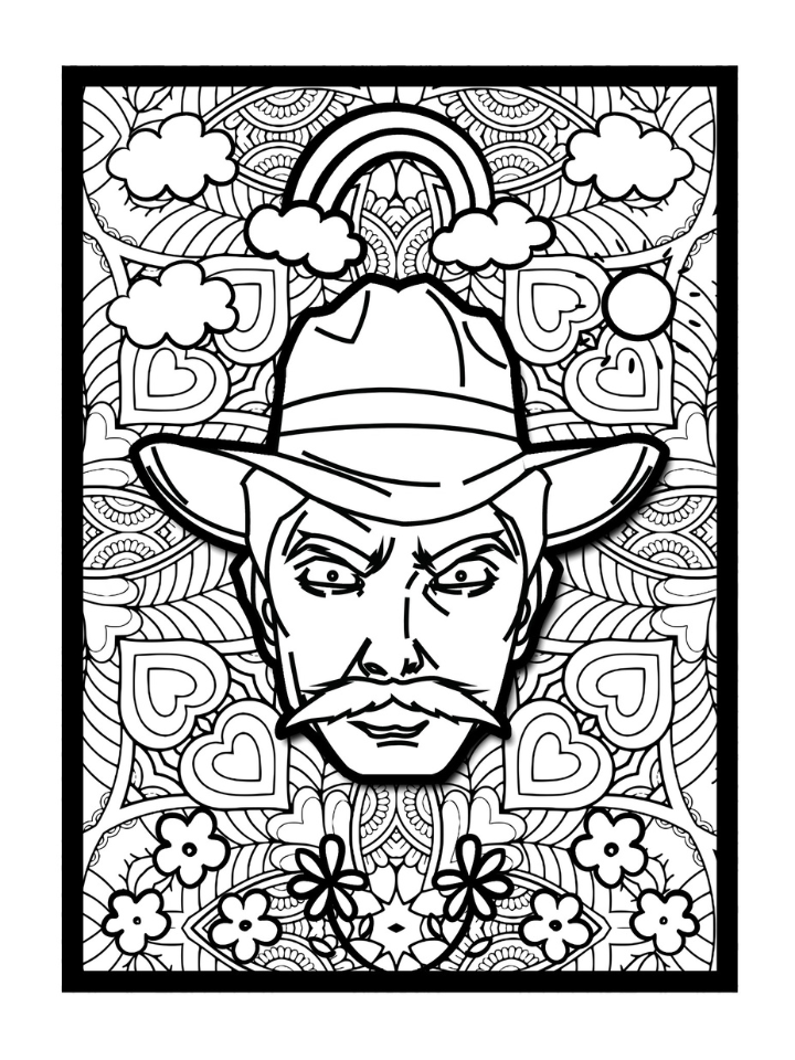 Colouring page activity